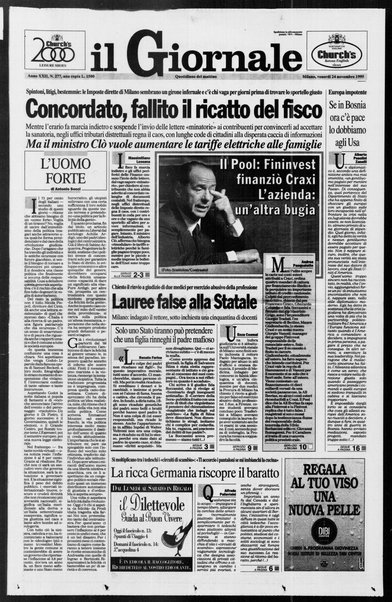 Il giornale : quotidiano del mattino